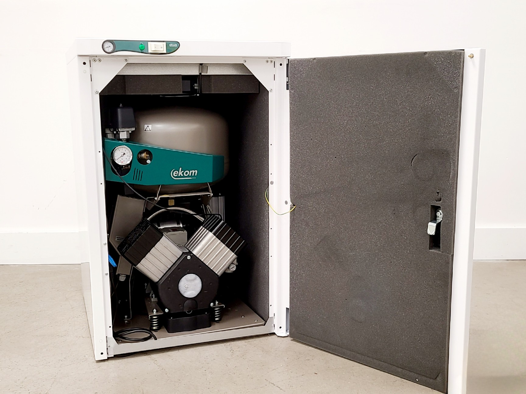 Image of Ekom DK50 2VS/M Air Compressor W/ Enclosure