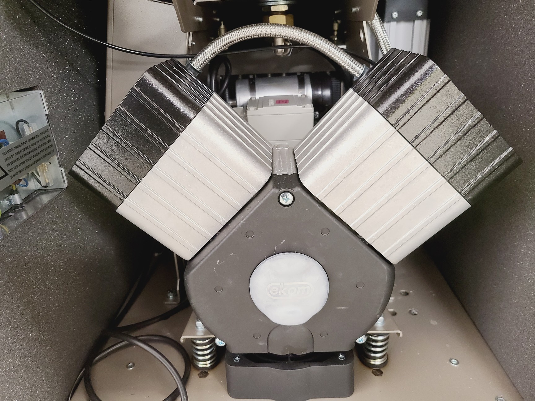 Image of Ekom DK50 2VS/M Air Compressor W/ Enclosure