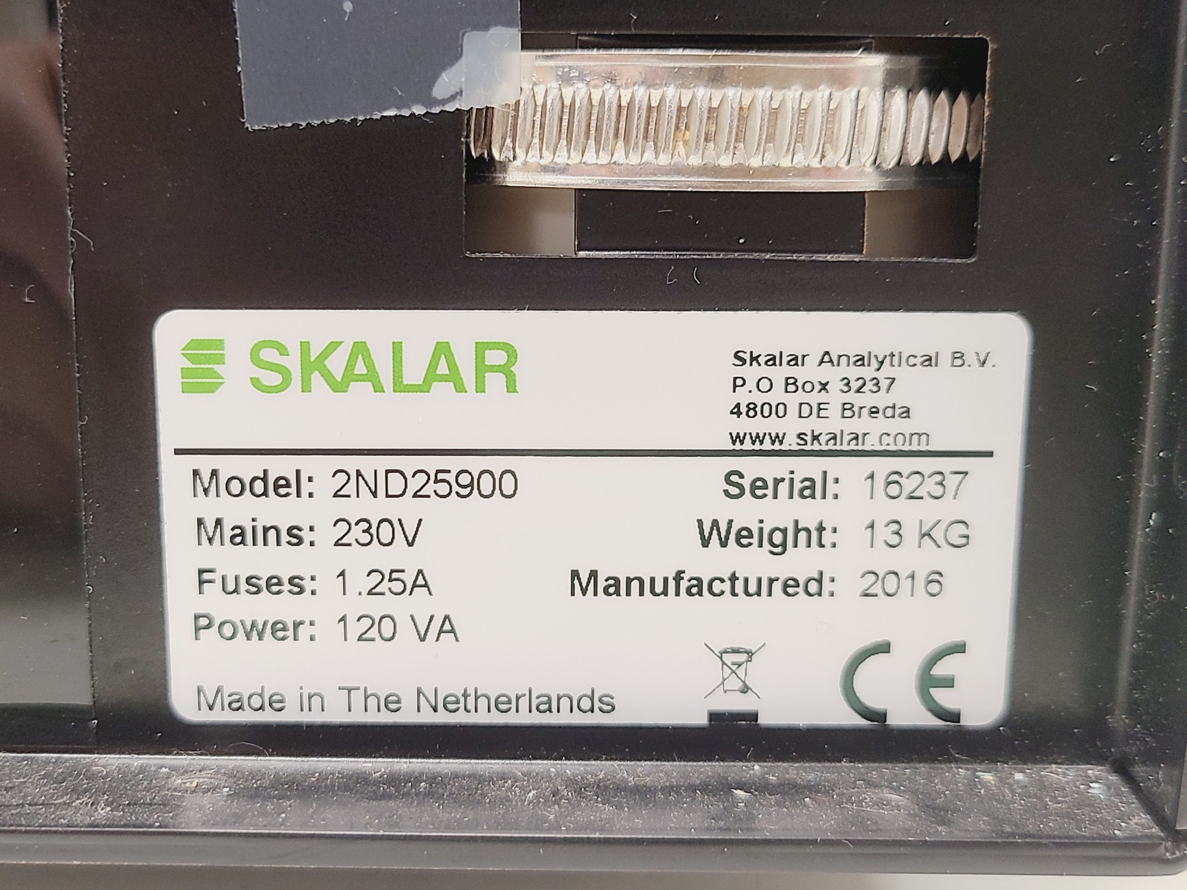 Image of Skalar Formacs NT Combustion TOC Analyser w/ Skalar Nitrogen Detector and PC