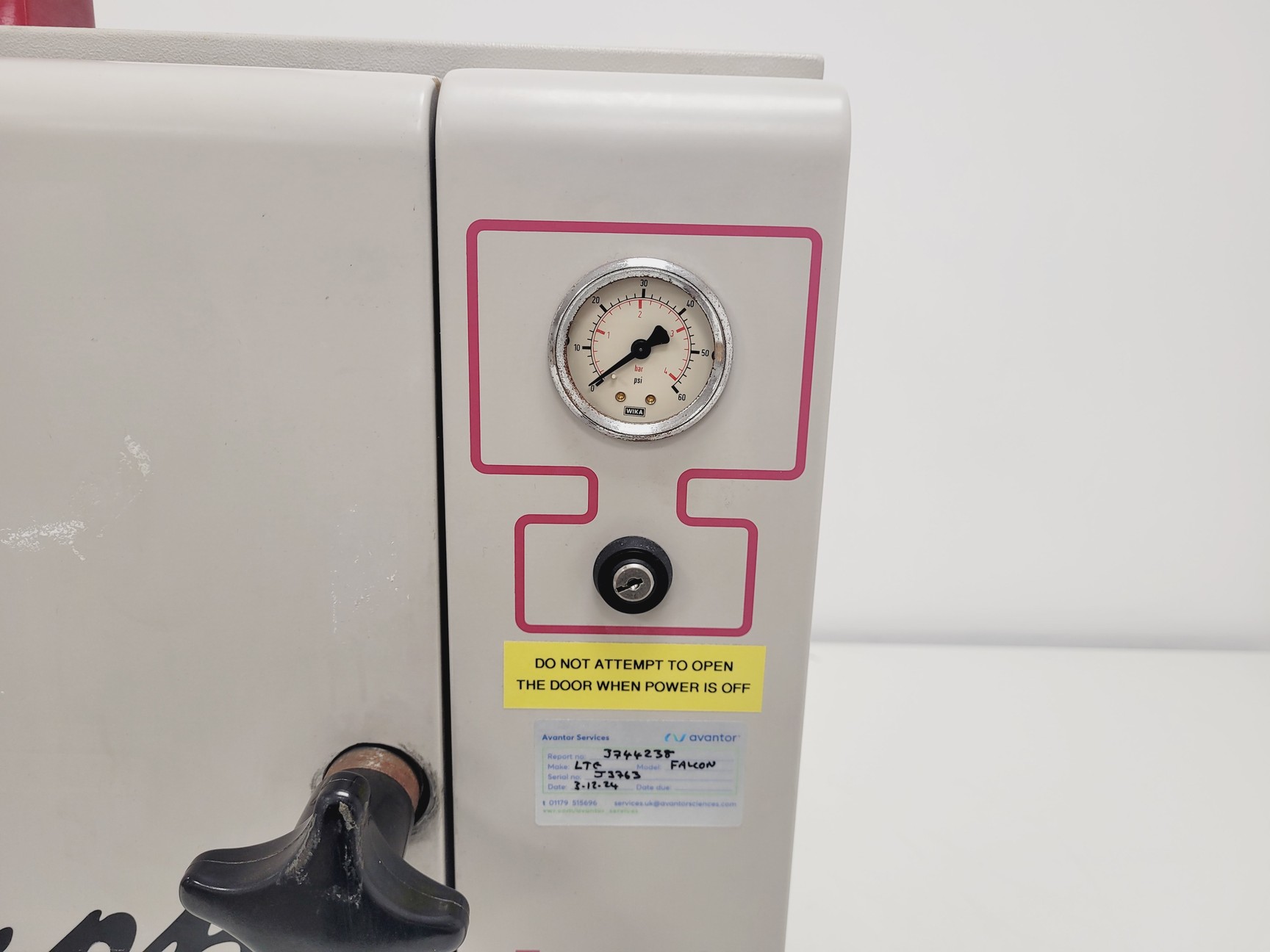 Image of LTE Scientific Falcon 30 Benchtop Laboratory Autoclave