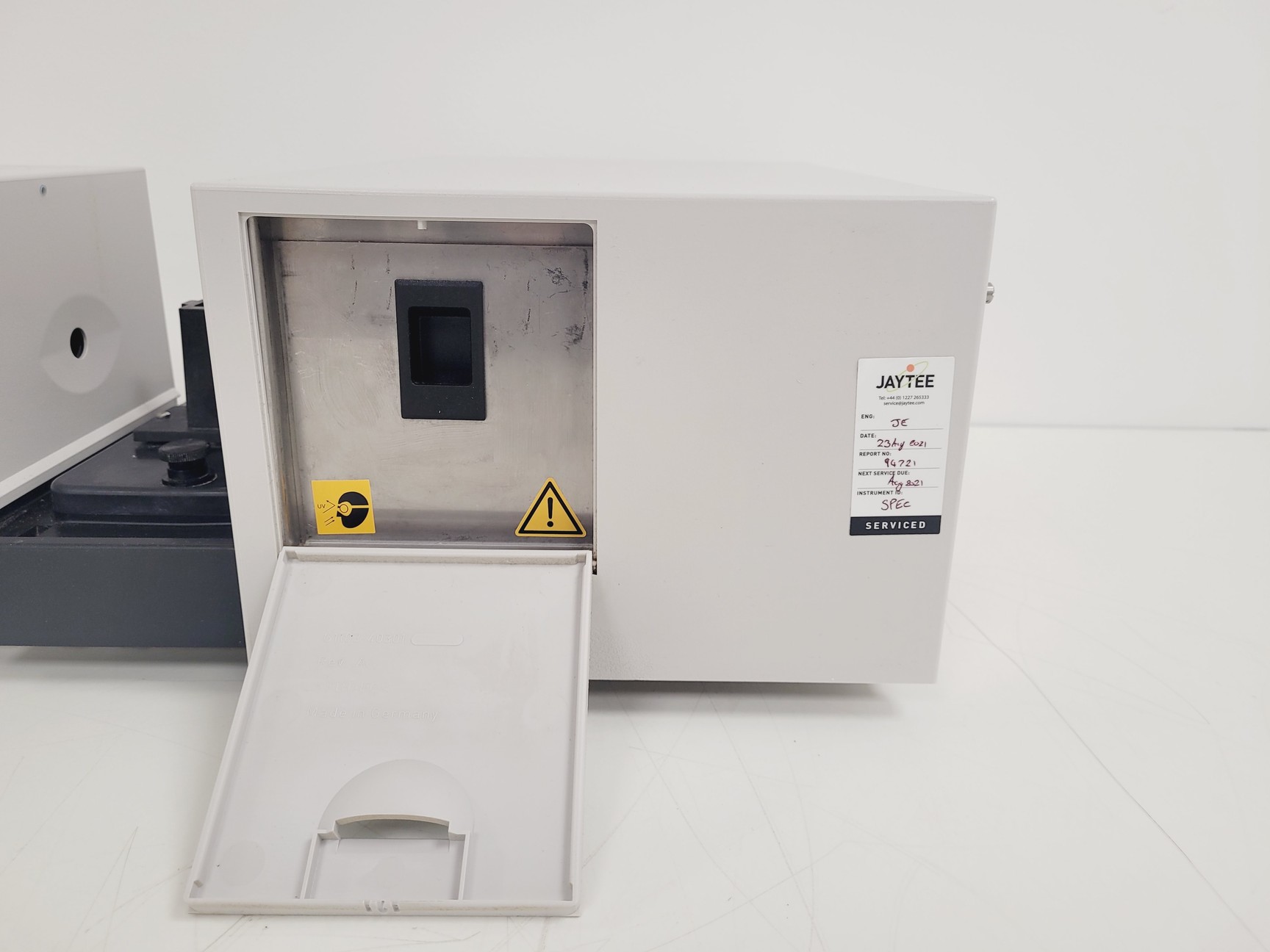 Image of Agilent 8453 UV/VIS G1103A Spectrophotometer