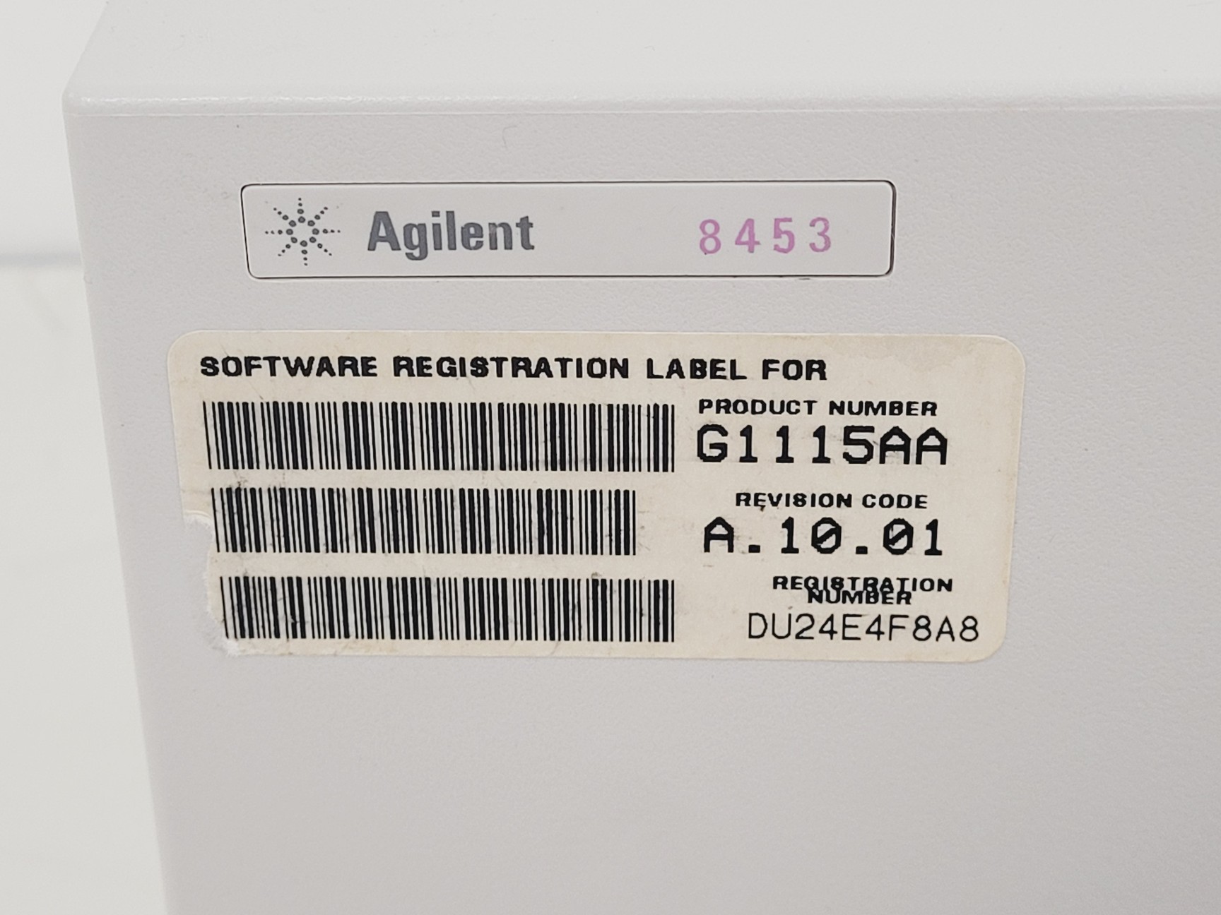 Image of Agilent 8453 UV/VIS G1103A Spectrophotometer