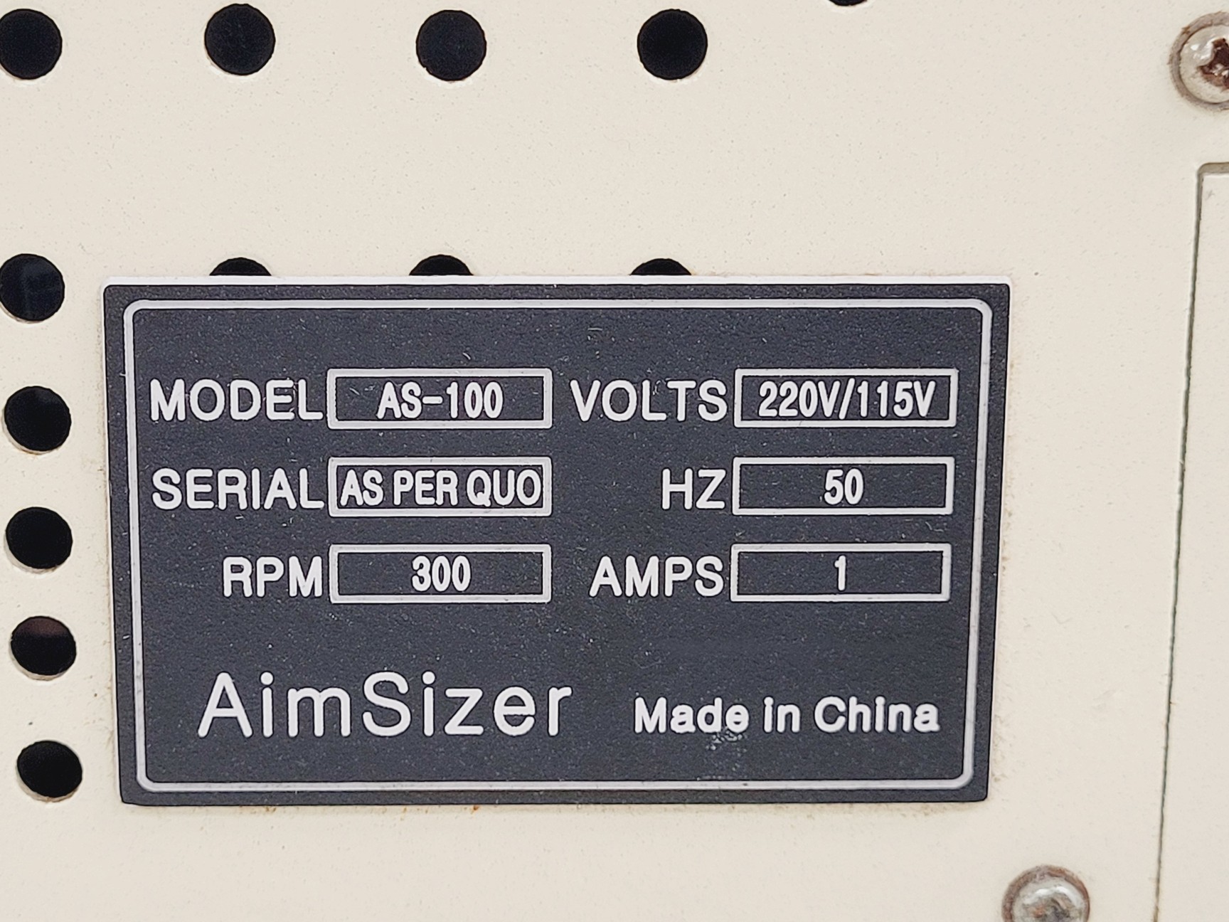 Image of Aimsizer AS-100 Density Tester Lab