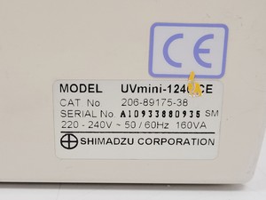Thumbnail image of Shimadzu UV mini 1240 UV-VIS Spectrophotometer W/ Epson LX-300 printer