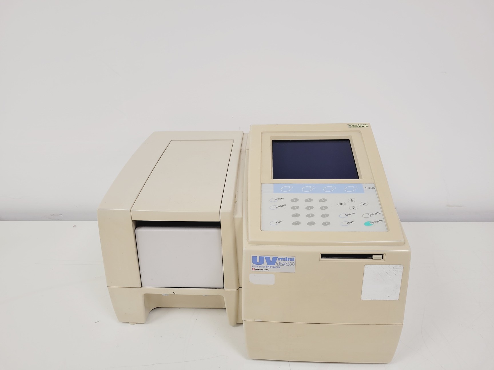 Image of Shimadzu UV mini 1240 UV-VIS Spectrophotometer W/ Epson LX-300+ Printer
