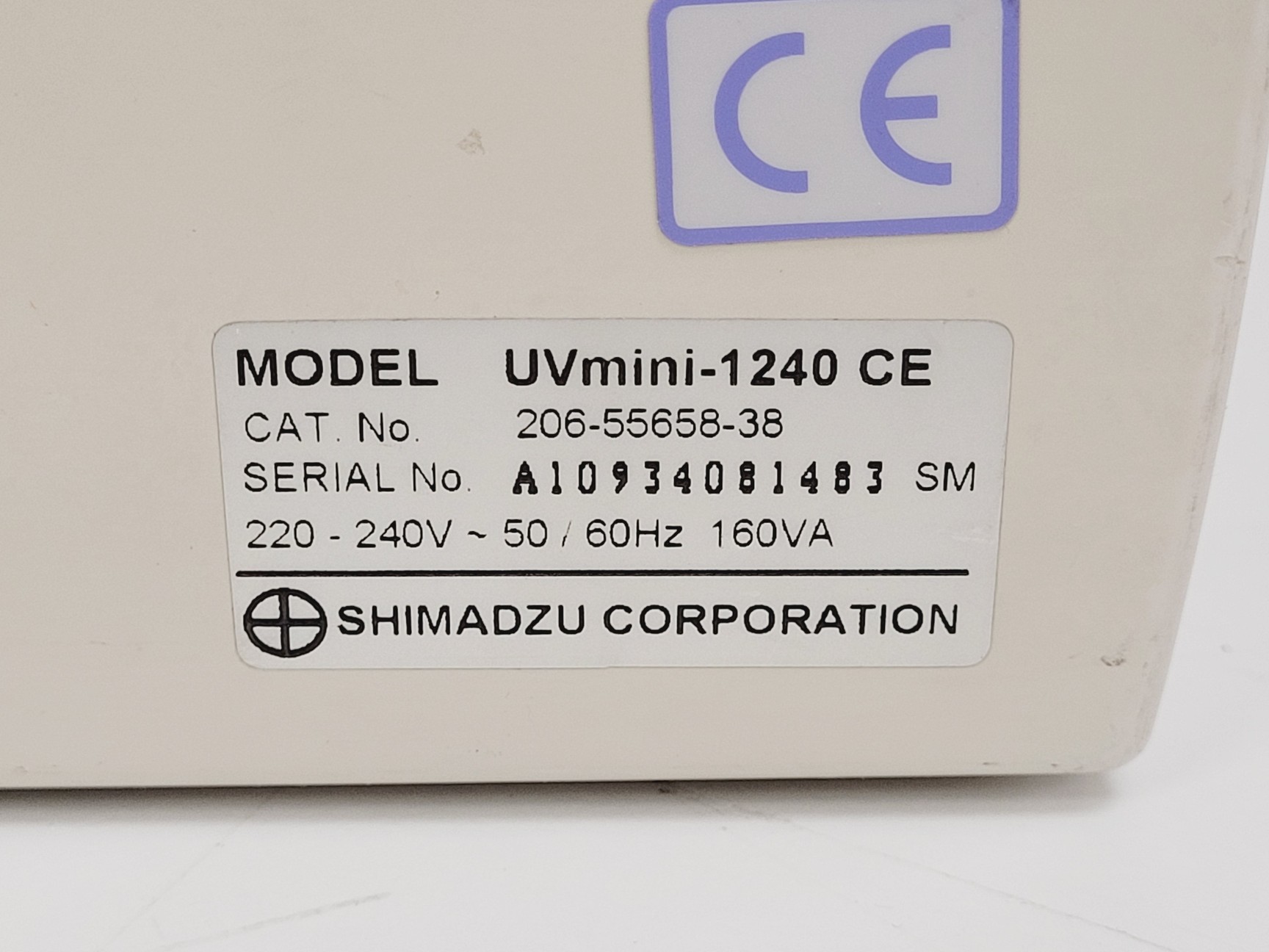 Image of Shimadzu UV mini 1240 UV-VIS Spectrophotometer W/ Epson LX-300+II printer