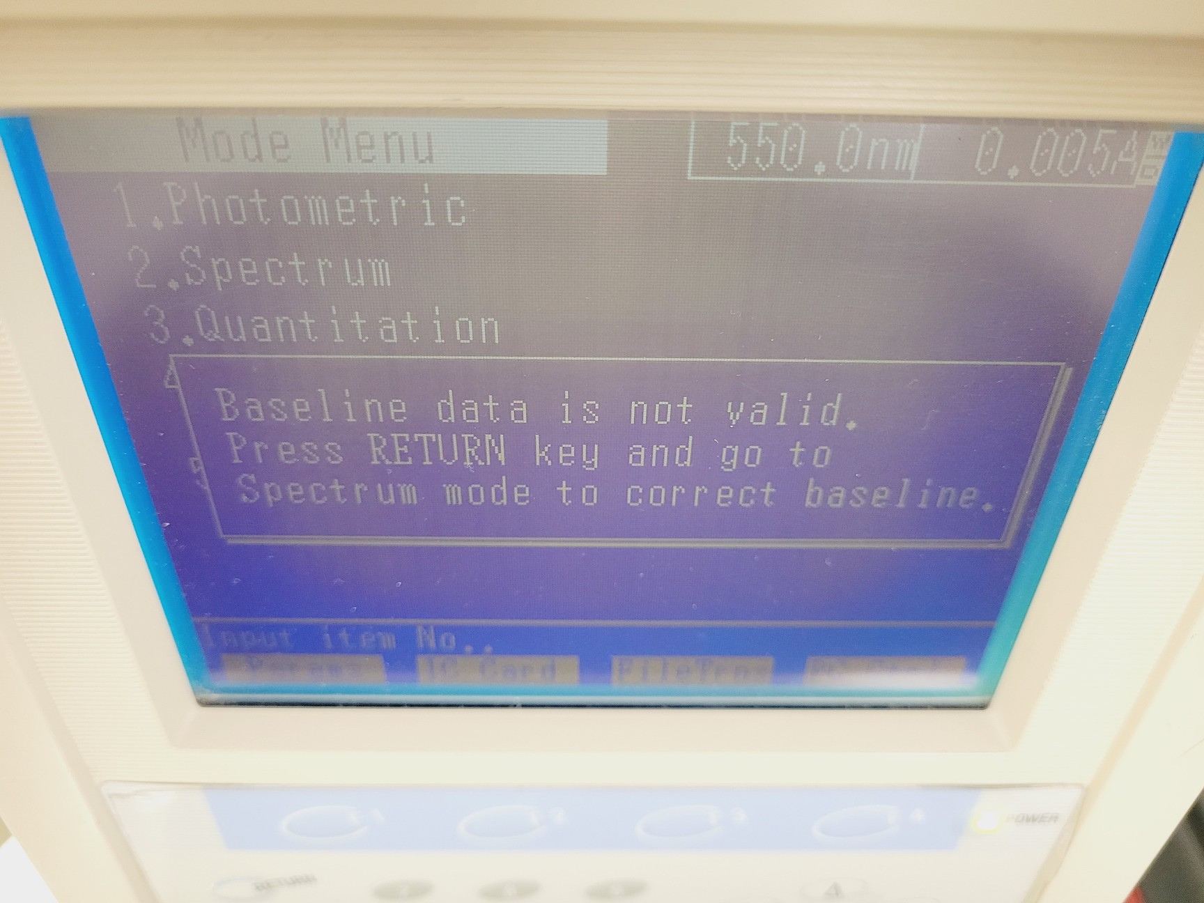 Image of Shimadzu UV mini 1240 UV-VIS Spectrophotometer W/ Epson LX-300+II printer