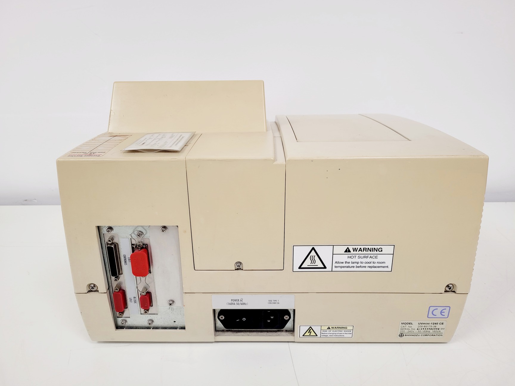 Image of Shimadzu UV mini 1240 UV-VIS Spectrophotometer W/ Epson LX-300+ printer