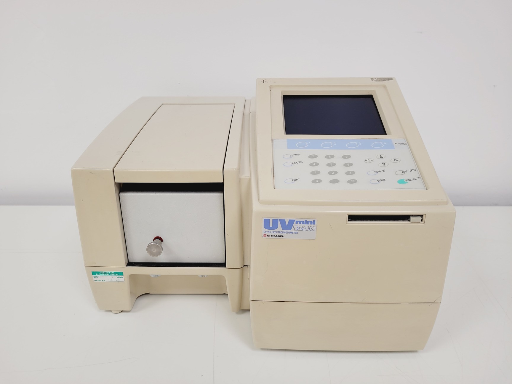 Image of Shimadzu UV mini 1240 UV-VIS Spectrophotometer and Epson LX-350 printer Lab