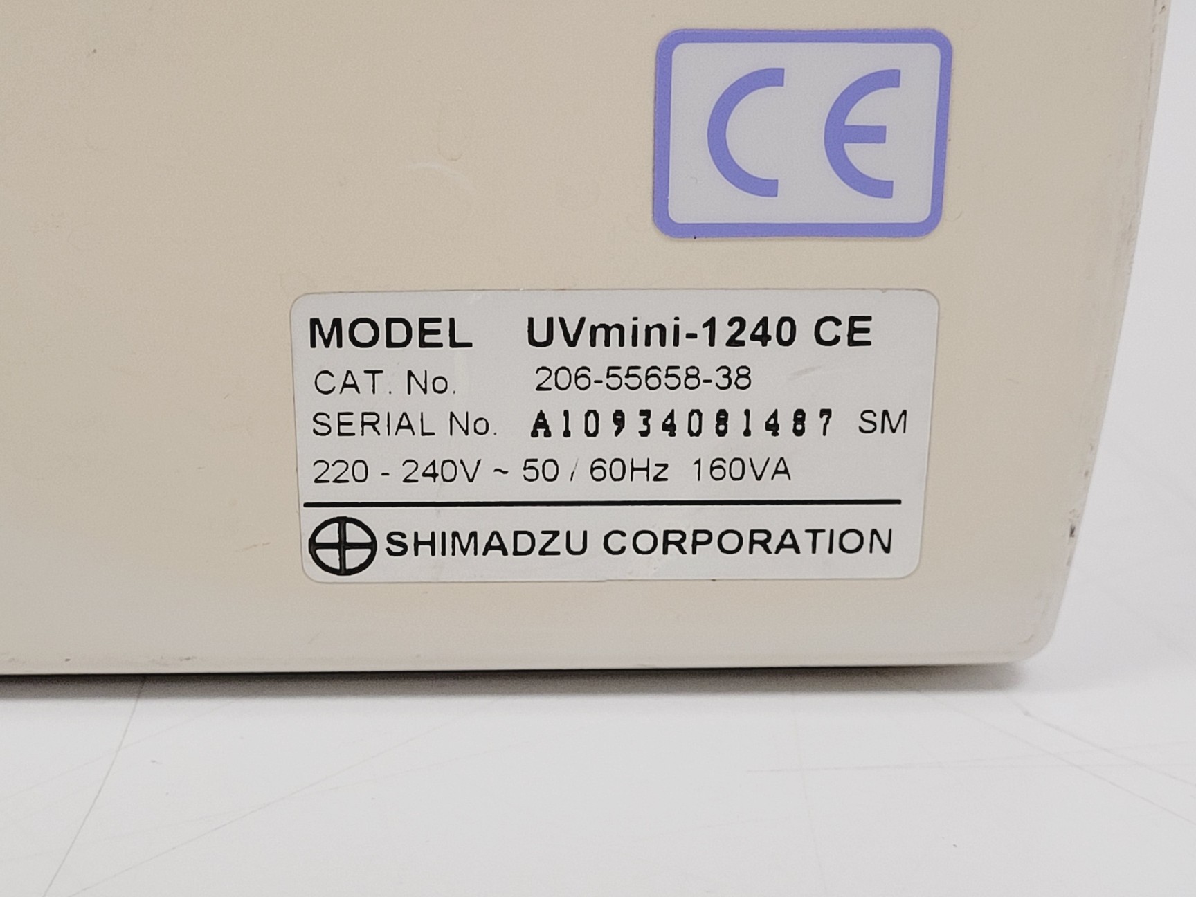 Image of Shimadzu UV mini 1240 UV-VIS Spectrophotometer W/ Epson LX-350 Lab 