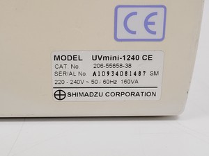 Thumbnail image of Shimadzu UV mini 1240 UV-VIS Spectrophotometer W/ Epson LX-350 Lab