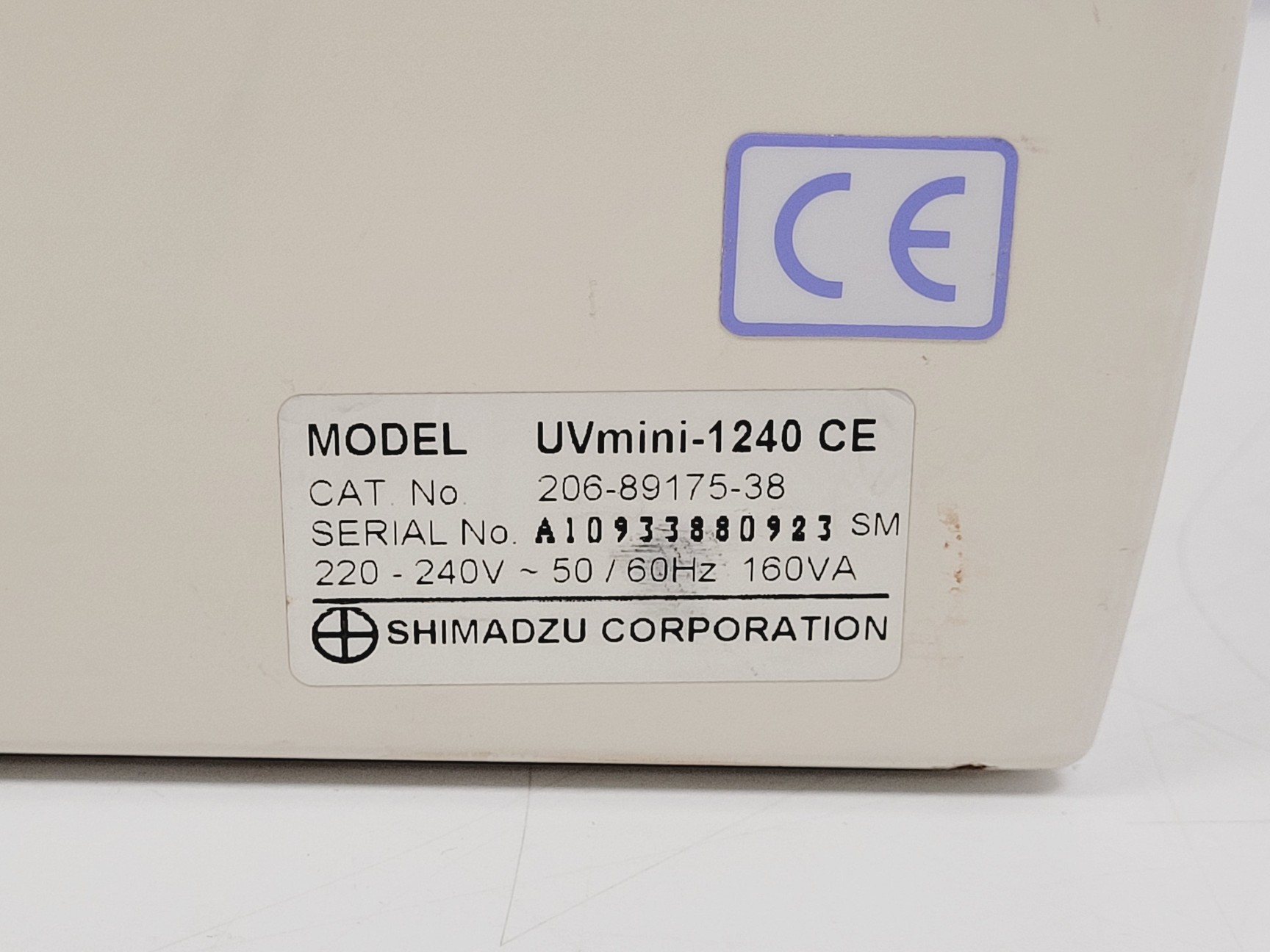 Image of Shimadzu UV mini 1240 UV-VIS Spectrophotometer W/ Epson LX-350 printer