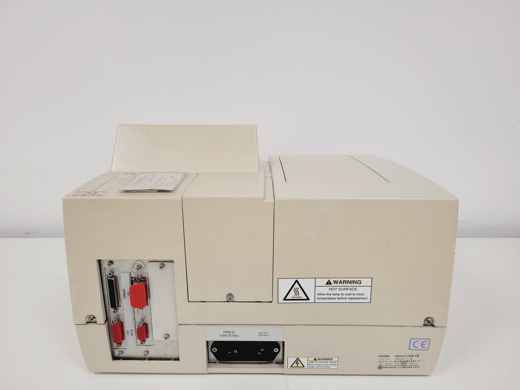 Image of Shimadzu UV mini 1240 UV-VIS Spectrophotometer W/ Epson LX-350 printer