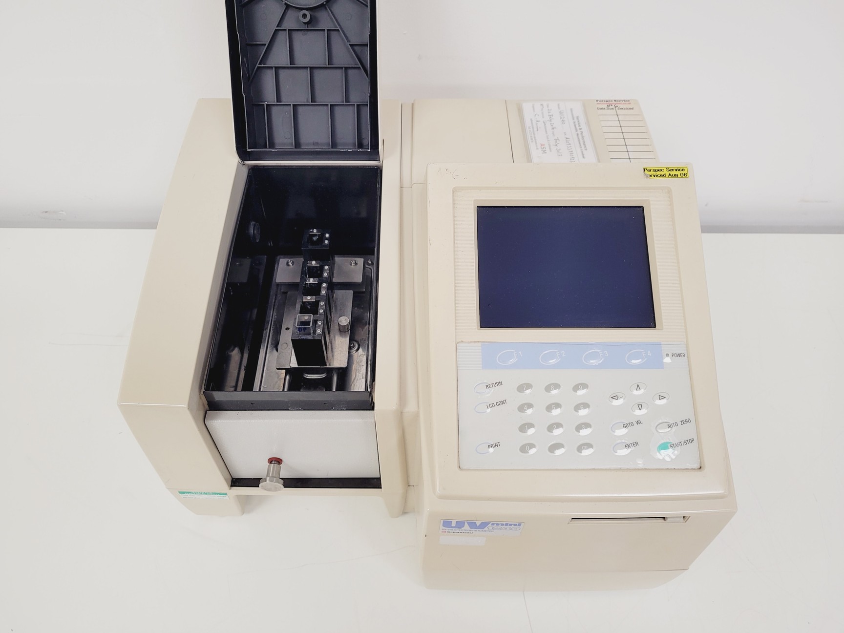 Image of Shimadzu UV mini 1240 UV-VIS Spectrophotometer W/ Epson LX-350 printer