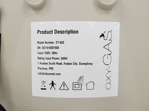 Thumbnail image of OXY-Gas Type ZY-5AC Oxygen Concentrator