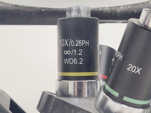 Thumbnail image of HIPROVE XD-202 Inverted Biological Microscope w/ 4 x Objectives - Spares/Repair