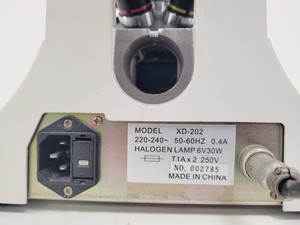 Thumbnail image of HIPROVE XD-202 Inverted Biological Microscope w/ 4 x Objectives - Spares/Repair