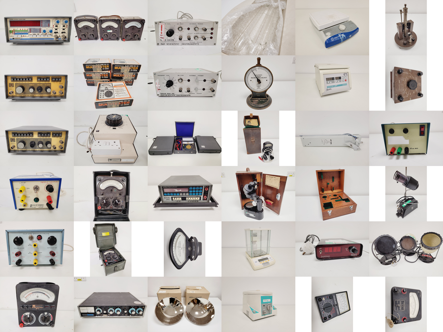 Image of Mixed Job Lot of Laboratory Equipment - Oxford, PYE, Heraeus, Philip