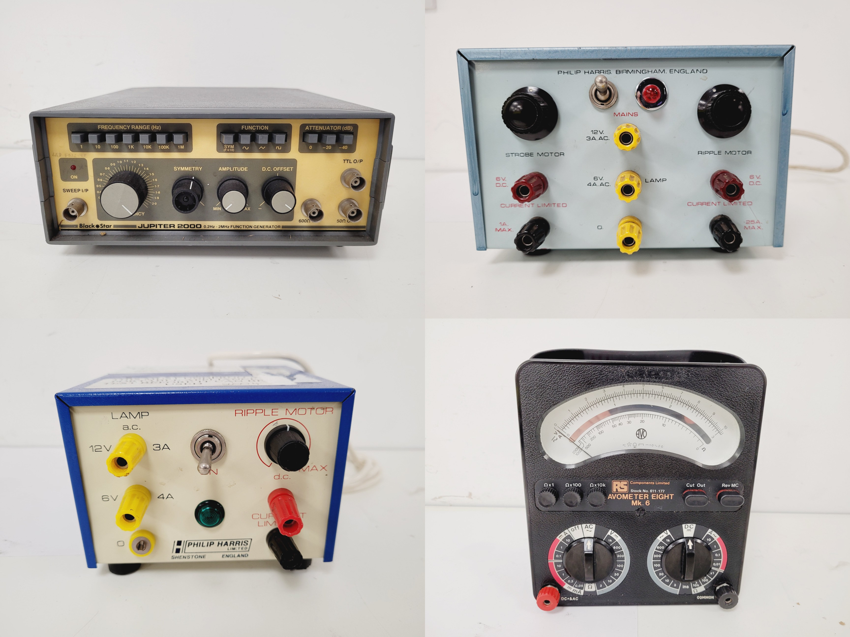 Image of Mixed Job Lot of Laboratory Equipment - Oxford, PYE, Heraeus, Philip