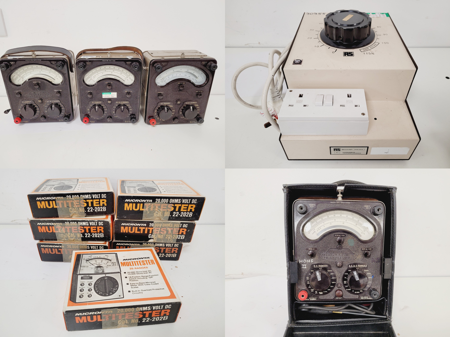 Image of Mixed Job Lot of Laboratory Equipment - Oxford, PYE, Heraeus, Philip