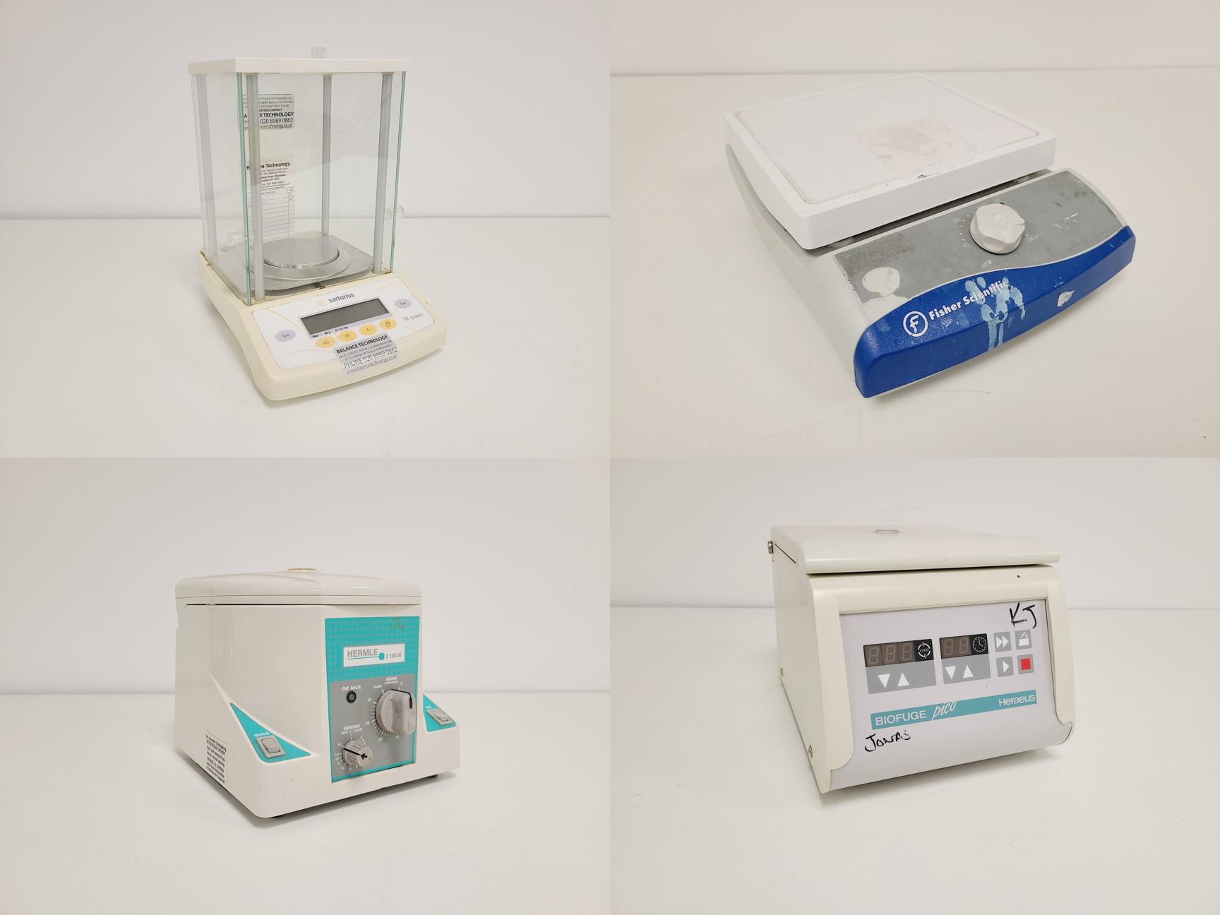 Image of Mixed Job Lot of Laboratory Equipment - Oxford, PYE, Heraeus, Philip