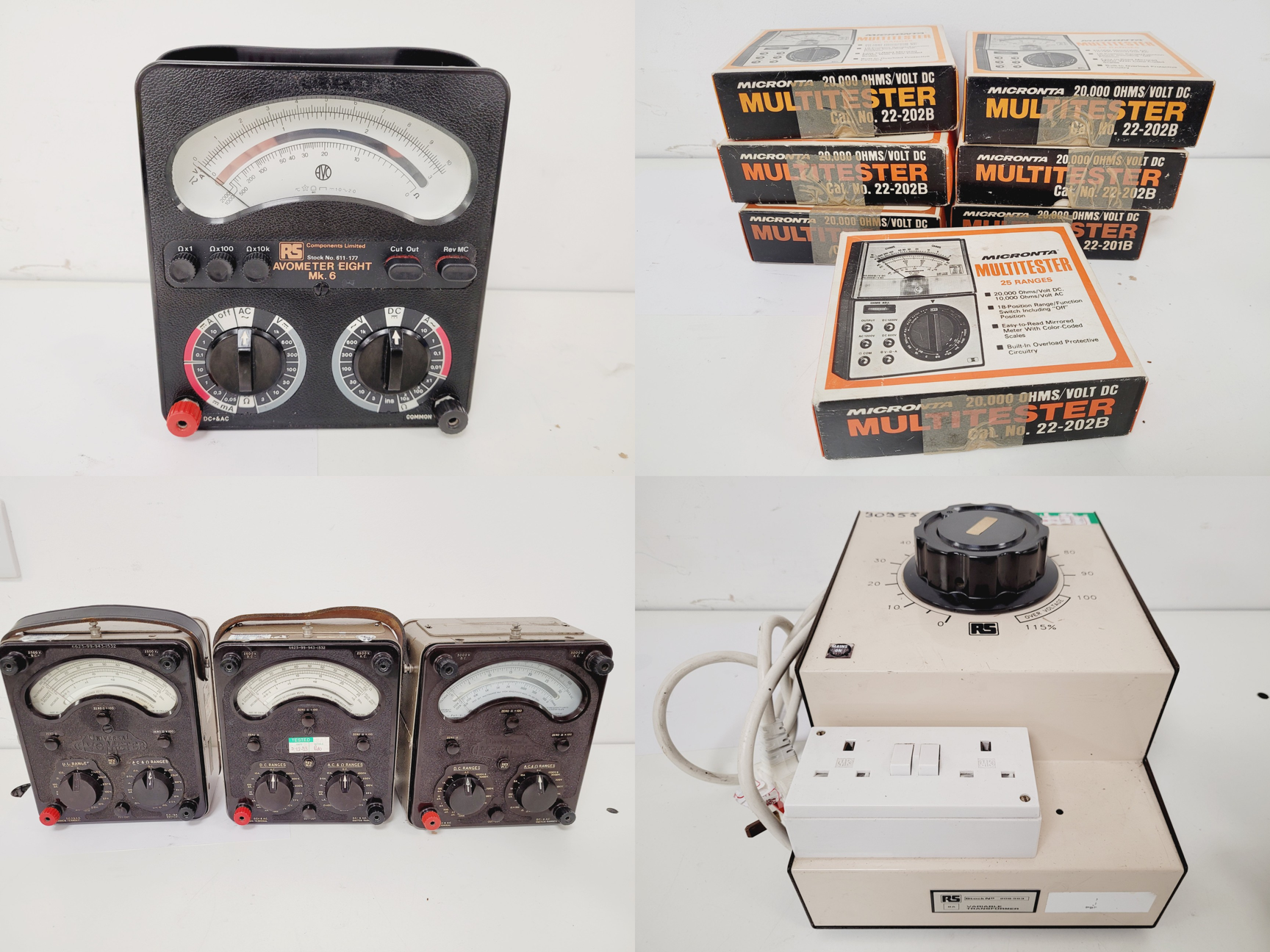 Image of Mixed Job Lot of Laboratory Equipment - Oxford, PYE, Heraeus, Philip