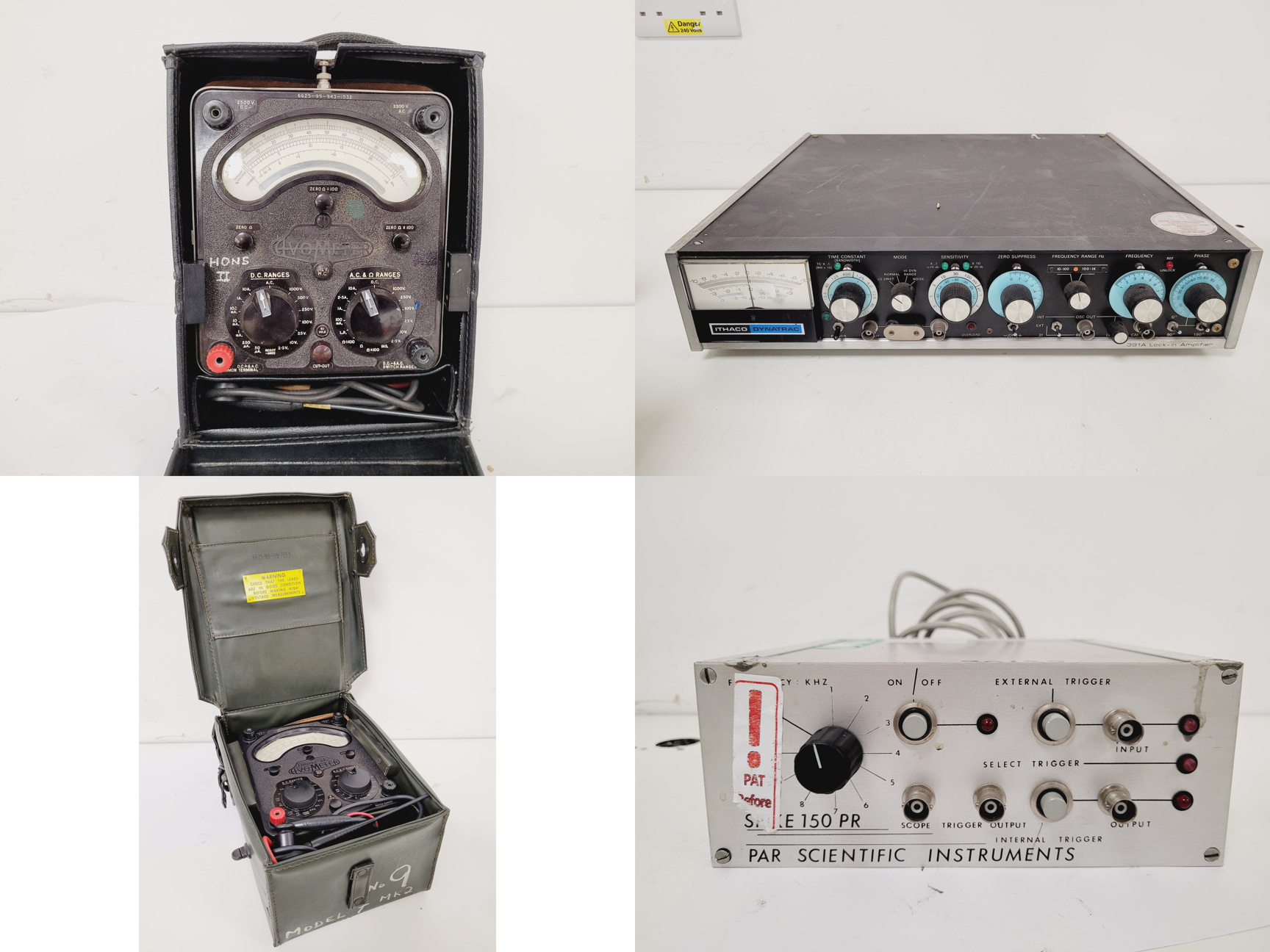 Image of Mixed Job Lot of Laboratory Equipment - Oxford, PYE, Heraeus, Philip