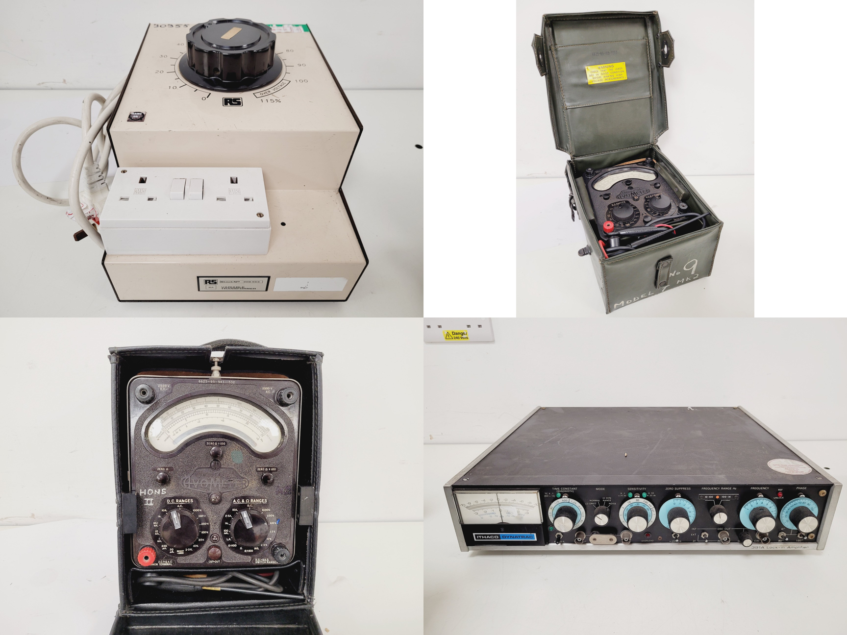 Image of Mixed Job Lot of Laboratory Equipment - Oxford, PYE, Heraeus, Philip