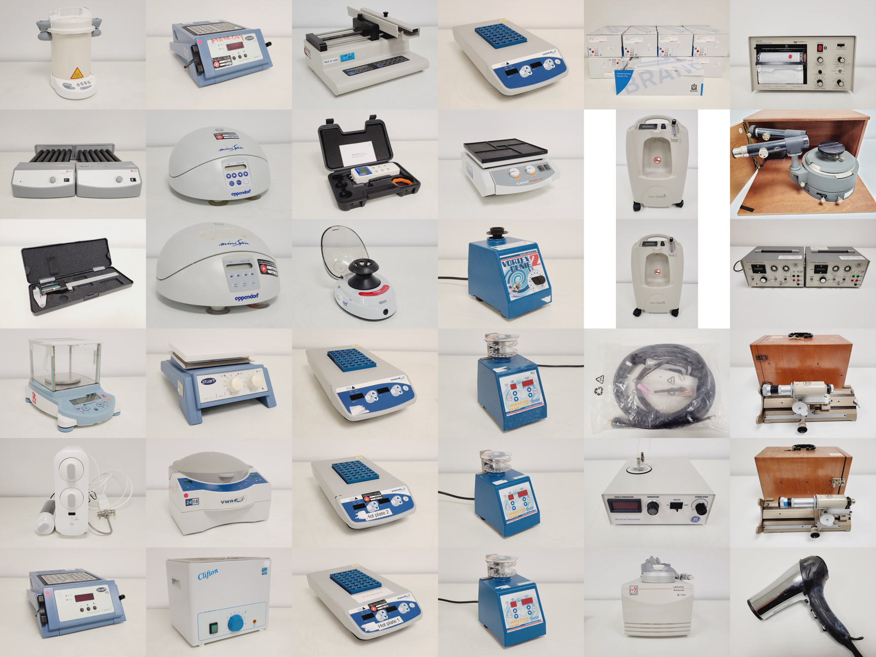 Image of Mixed Job Lot of Laboratory Items - Prestige, VWR, Stuart, Eppendorf