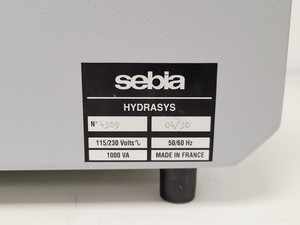 Thumbnail image of Sebia Hydrasys Focussing Agarose Gel Electrophoresis System w/ Accessories Lab