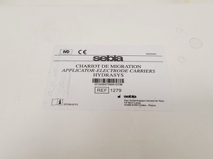 Thumbnail image of Sebia Hydrasys Focussing Agarose Gel Electrophoresis System w/ Accessories Lab