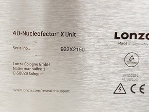 Thumbnail image of Lonza 4D-Nucleofactor Electroporation System Core & X Units Lab
