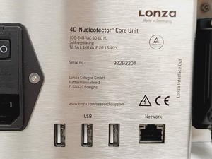 Thumbnail image of Lonza 4D-Nucleofactor Electroporation System Core & X Units Lab