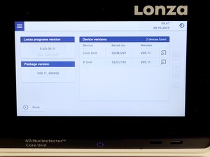 Thumbnail image of Lonza 4D-Nucleofactor Electroporation System Core & X Units Lab
