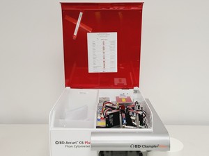 Thumbnail image of BD Accuri C6 Plus Flow Cytometer System w/ PC & Software Lab