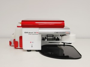 Thumbnail image of BD Accuri C6 Plus Flow Cytometer System w/ PC & Software Lab