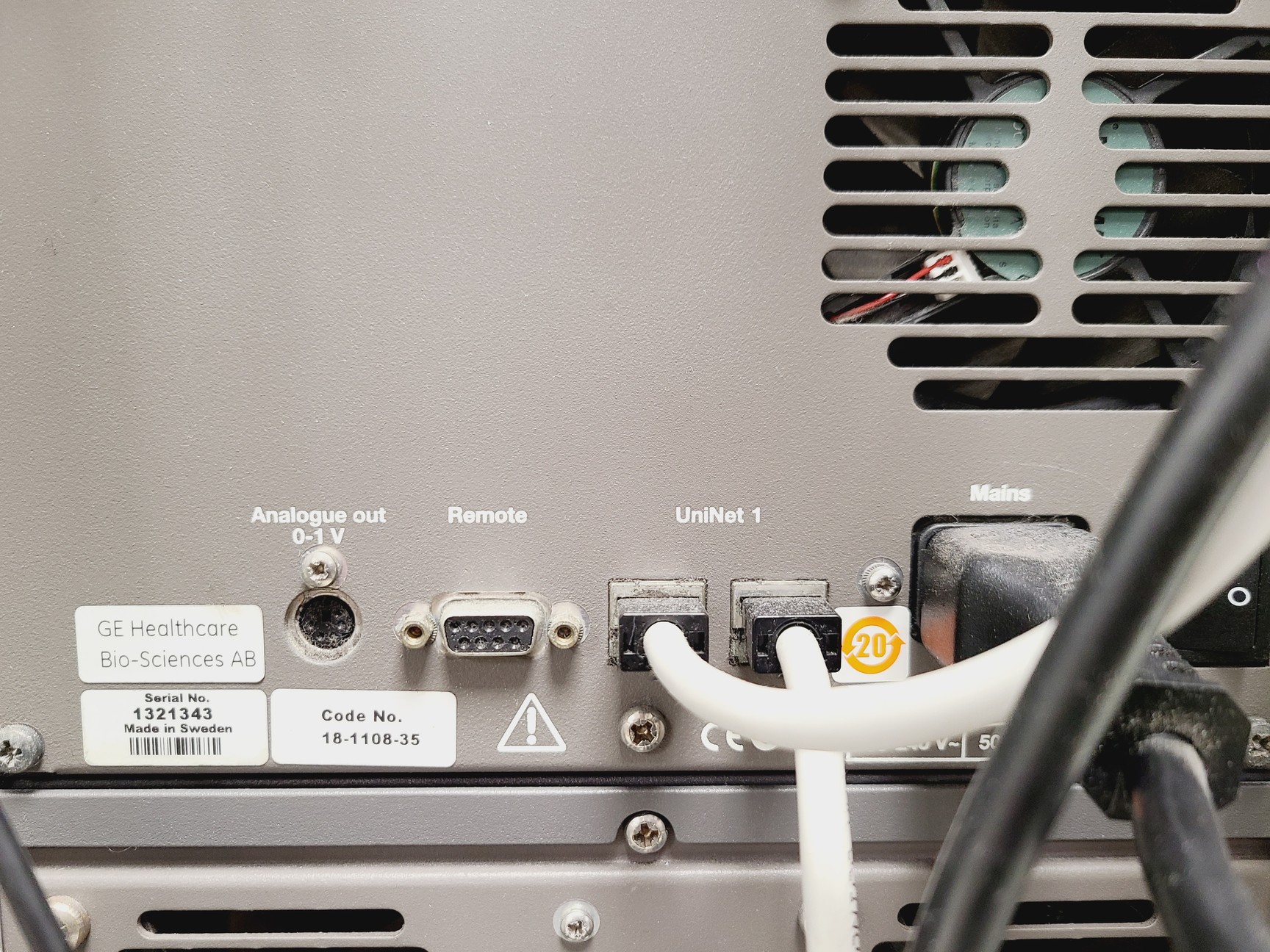 Image of ÄKTA Purification System with P-900, UV-900, pH/C-900, P-960 and FRAC-950