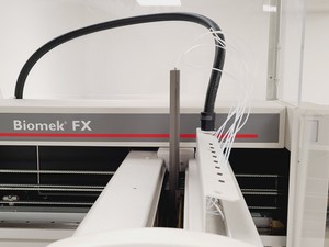 Thumbnail image of Beckman Coulter Biomek FX Robotic Automated Liquid Handling System Lab