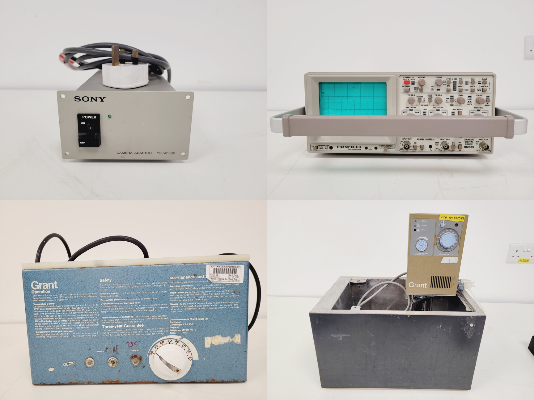 Image of Mixed Job Lot of Laboratory Equipment - Gilson, Panasonic, Grant, Agilent