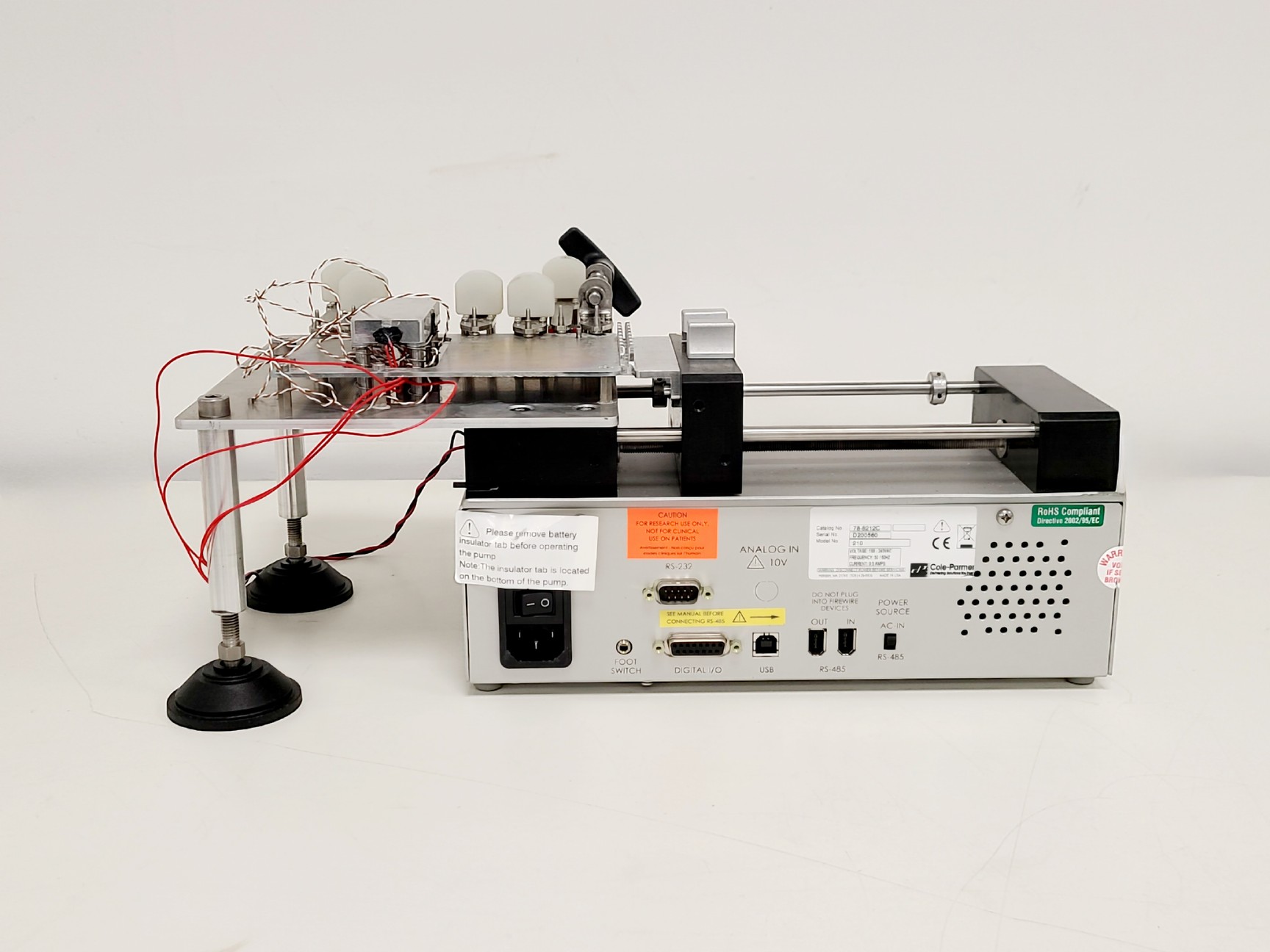 Image of Cole-Parmer Touch Screen Series Syringe Pump