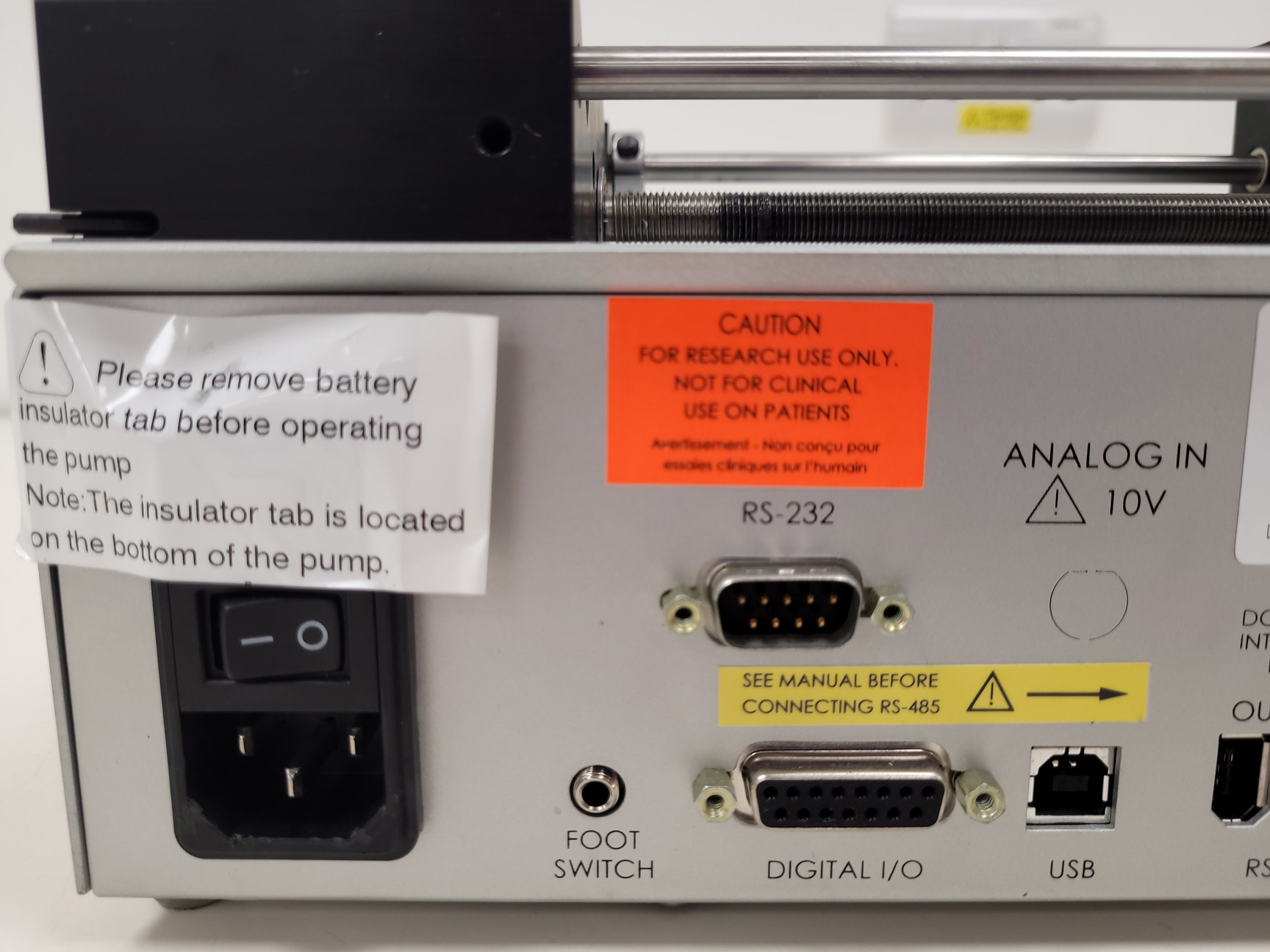 Image of Cole-Parmer 210 Touch Screen Series Syringe Pump