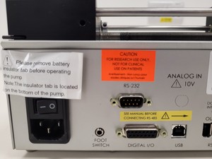 Thumbnail image of Cole-Parmer 210 Touch Screen Series Syringe Pump