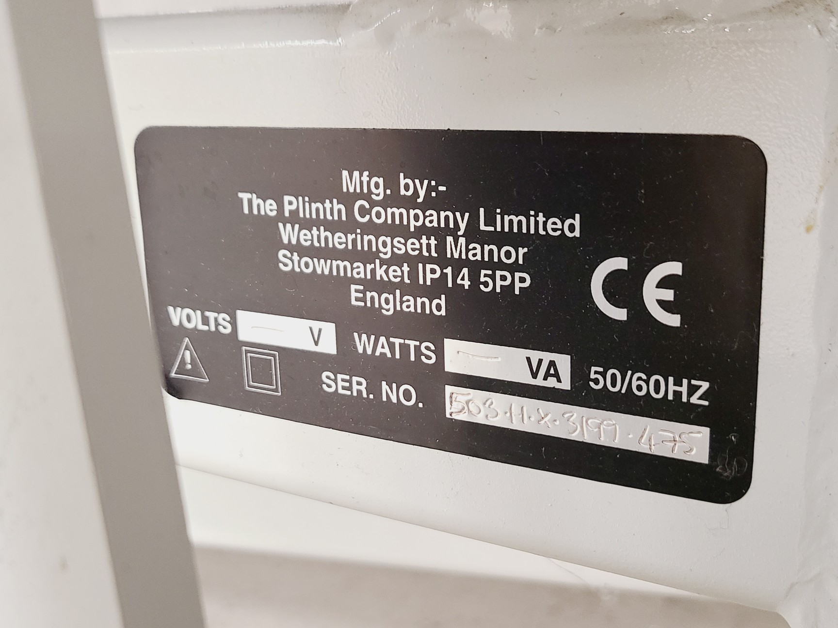 Image of The Plinth Company Hydraulic Medical Plinth
