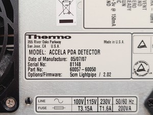 Thumbnail image of Thermo Accela UHPLC-UV System