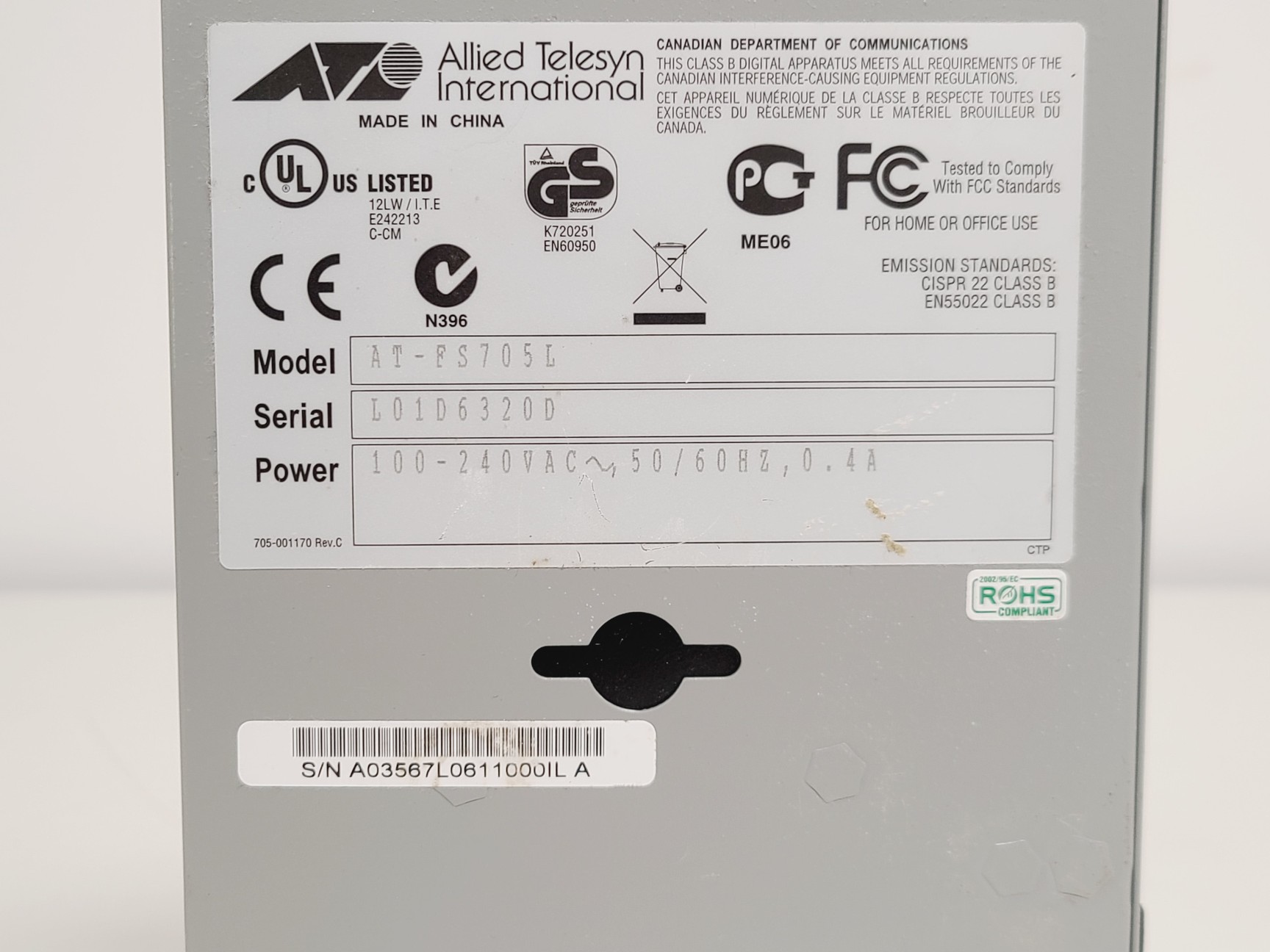 Image of Thermo Accela UHPLC-UV System