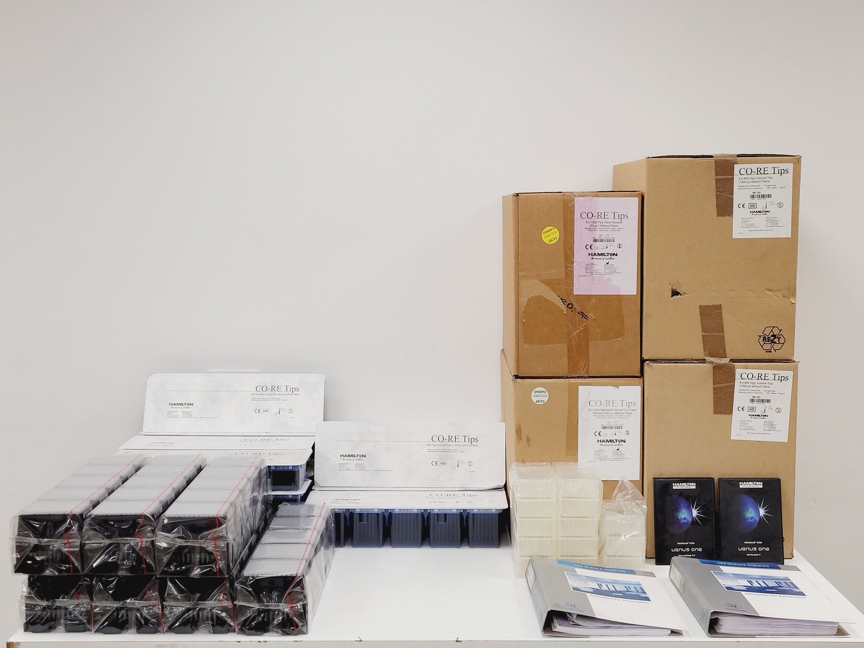 Image of Hamilton Microlab STARlet Liquid Handling Workstation CO- RE 96 & Software