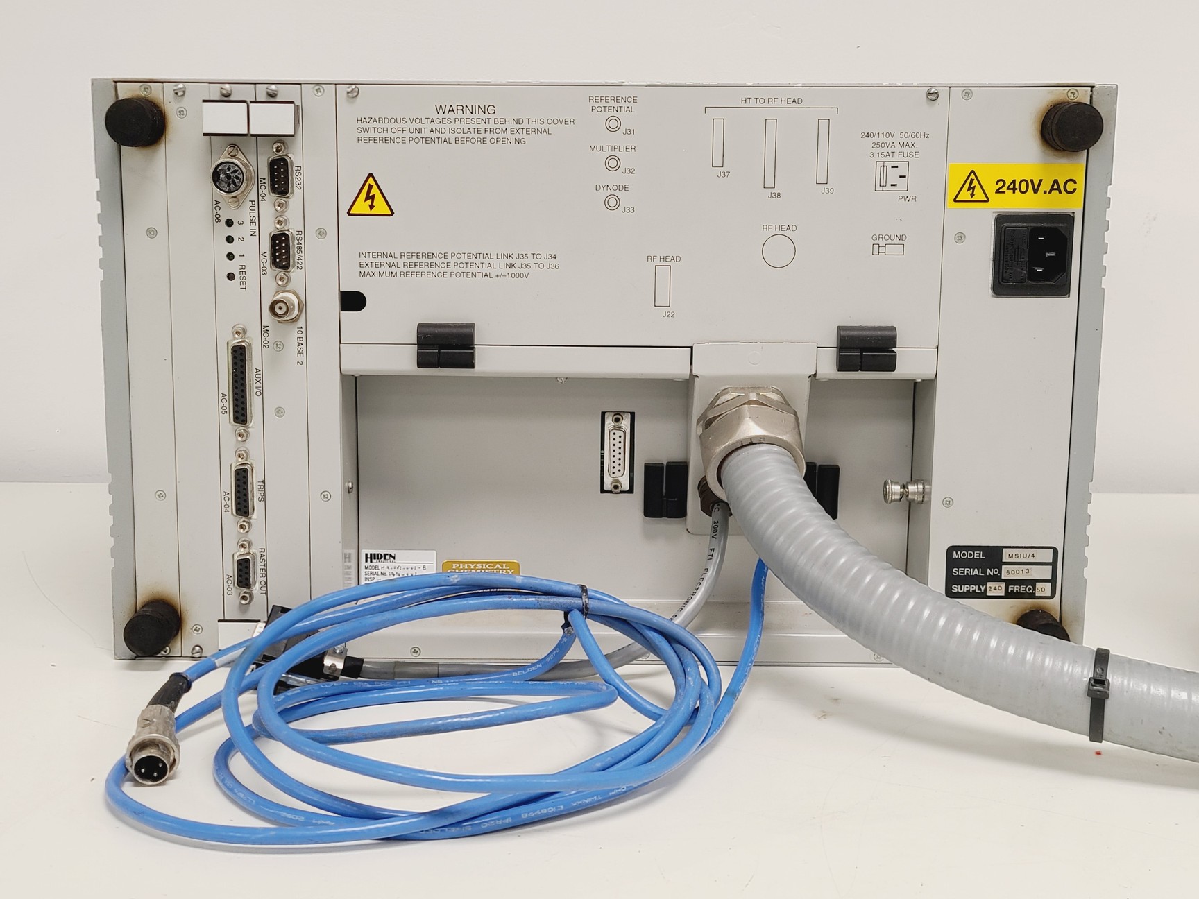 Image of Hiden Analytical Secondary Mass Spectrometer and Ion Counting RF Head