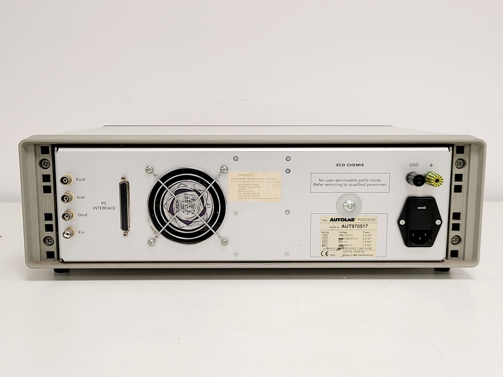 Image of AUTOLAB Eco Chemie PGSTAT20 Potentiostat / Galvanostat