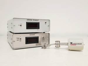 Thumbnail image of Leybold Vakuum Ceravac CTR90 & 2x Ceravac Readout