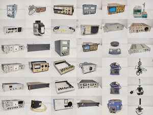Thumbnail image of Mixed Job Lot of Laboratory Equipment - Zenith, ORIEL, Pfeiffer, HP